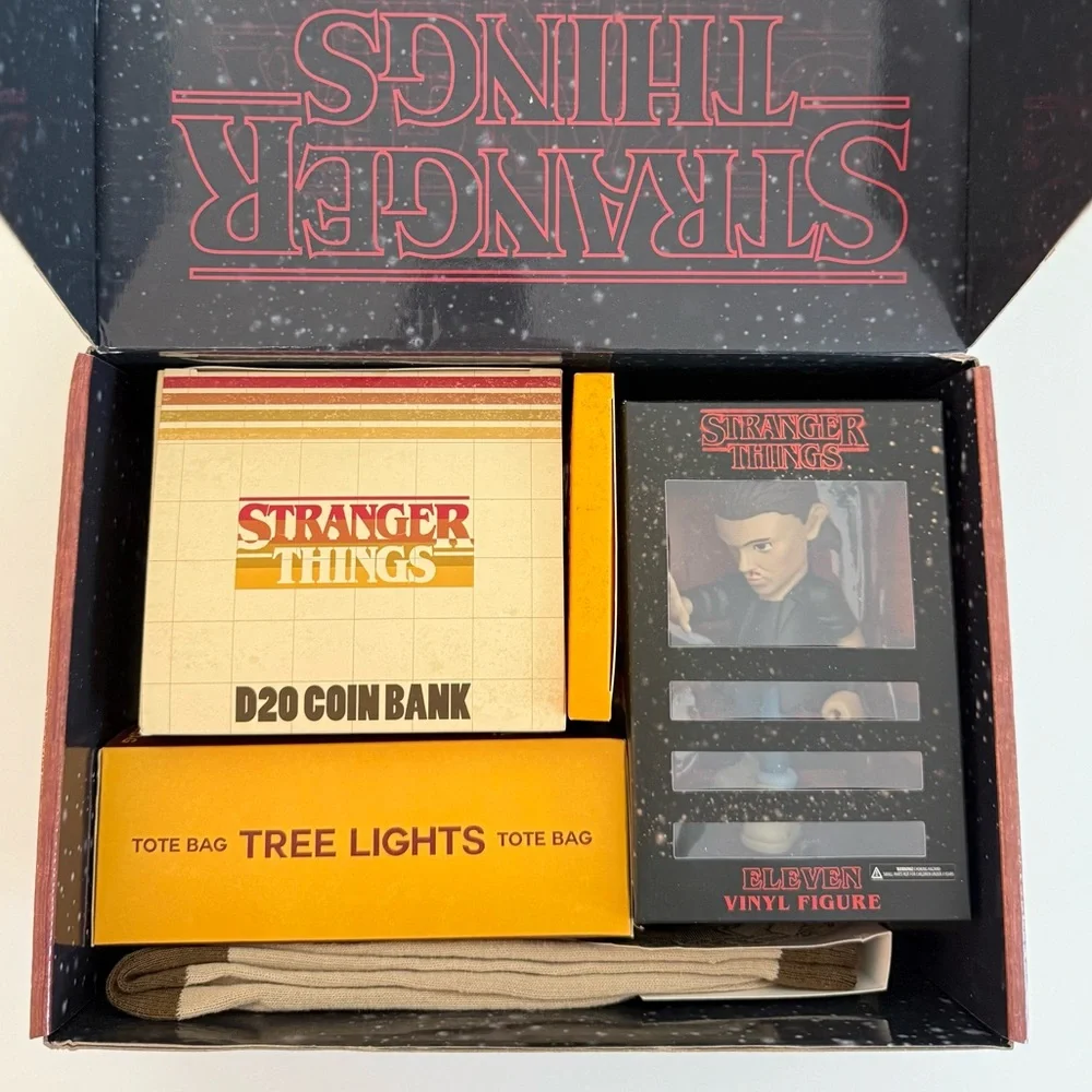 Stranger Things Yellow LED Light-Up Tote Bag - Official Merchandise